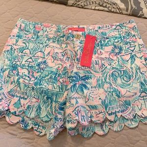 NWT Lilly Pulitzer Buttercup Short in Camelflage